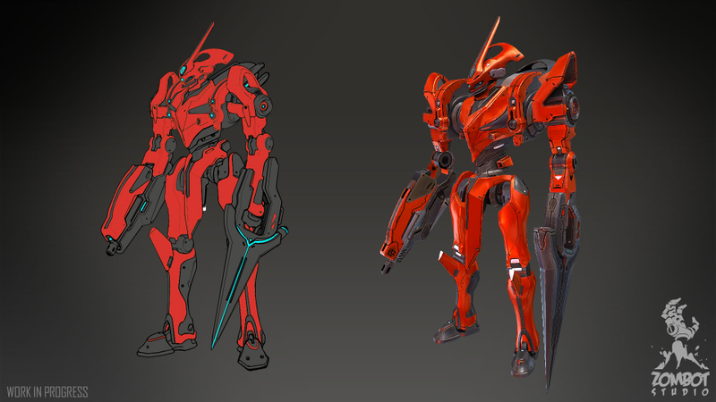 Illustration for article titled Mechs Punching In Space? You Have My Attention.